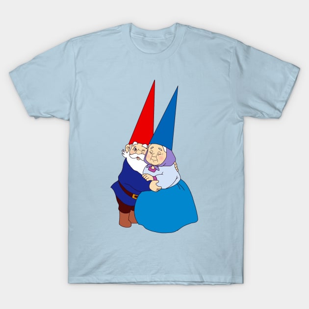 David the Gnome and Lisa Retro T-Shirt by GoneawayGames